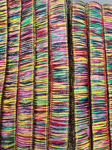 Raffia ribbon multicolor decoration sewing craft 1 - 100 yard - Picture 1 of 4