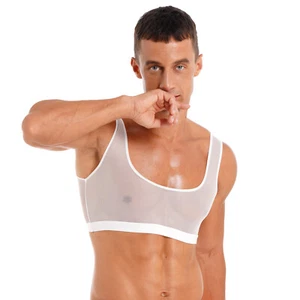 Men Cow Print Vest Flannel Waistcoat Open Front Cardigan Tops Cosplay Costume - Picture 1 of 27