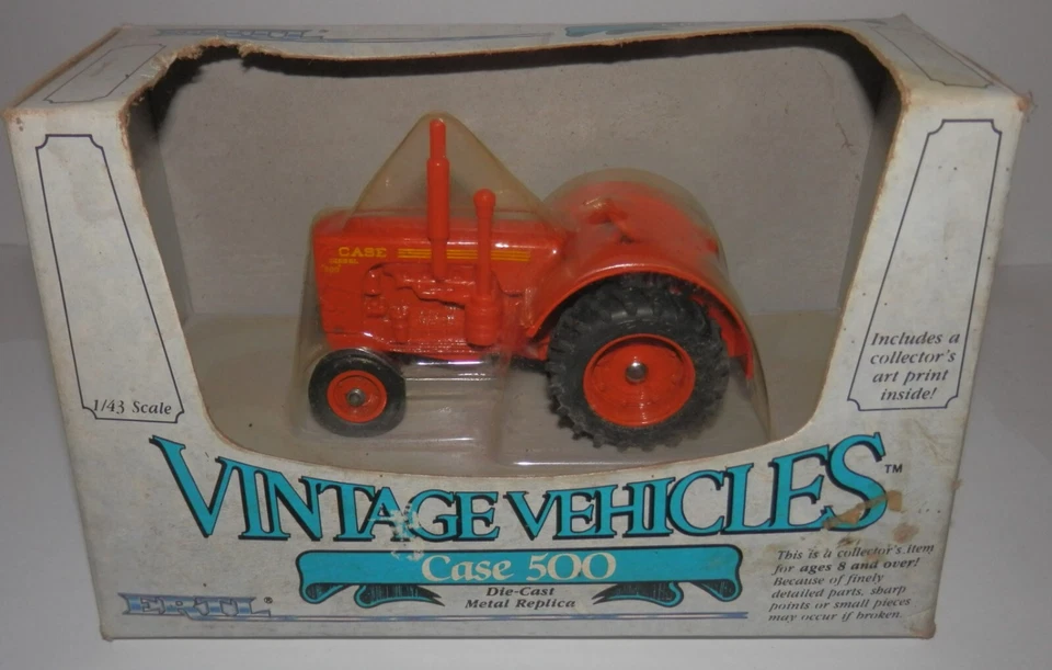 Vintage Ertl 1:43 Vintage Vehicles Case 500 Tractor #2510 NOS - Image 1 of 4