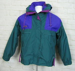 Vintage 90’s Vamoose Columbia 2 Piece Ski Jacket Womens Size Small Neon Winter  - Picture 1 of 12