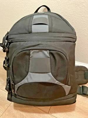 NEW DSLR Camera Bag Backpack All Weather By Lowepro Black USA w/ Hip Strap - Image 1 of 4