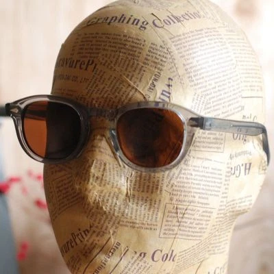 Gafas de sol polarizadas marrones Johnny Depp marrones gafas hombres marrones gafas de sol unisex Foto 1 de 4