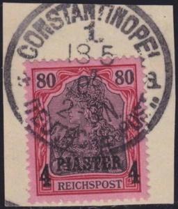 DR Germania Kolonien Dt. Post Türkei Mi.-Nr. 19 Constantinopel o - Bild 1 von 1