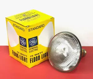 75W PAR38 75PAR/FL 120V FLOOD LIGHT BULB Lamp Made in USA NEW GE 16762 - Picture 1 of 6