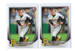 (2) PAUL SKENES PIRATES 2025 BOWMAN #30 - Picture 1 of 1