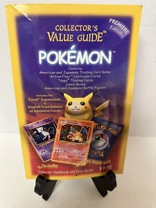 Collector's Value Guide Pokemon: Premier Edition - 1999 Trade Paperback Book - Foto 1 di 3