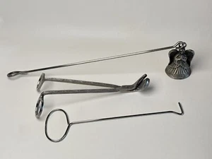3 Candle Making Tools Wick Trimmer Clipper Cutter Scissors Dipper Snuffer - Picture 1 of 9