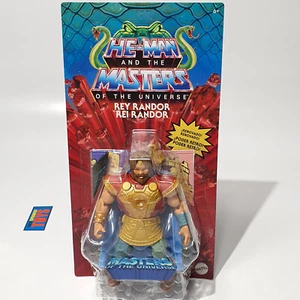 MOTU Masters of the Universe Origins KING RANDOR FIGURE Snake Men new moc sealed - Picture 1 of 8