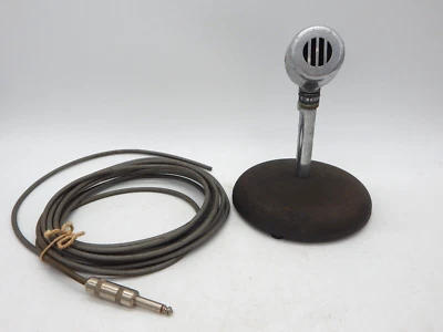Electro-Voice 605 Hi-Z Dynamic Bullet Harp Microphone Parts or Repair Untested - Image 1 of 4