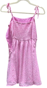 GB Girls Long Pink Sleeveless Tank Dress, Side Zip, Size XL - Picture 1 of 2