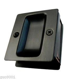 Passage Dark Oil Rubbed Bronze Pocket Door Pull - Bild 1 von 1