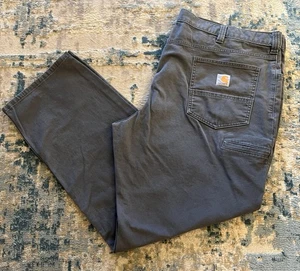 Carhartt Men's Relaxed Fit Rugged Flex Work Pants Size 44x32 Gray BN2517-M - Picture 1 of 8