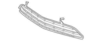 Genuine GM Anthracite Front Lower Grille 20983400 - Imagem 1 de 3