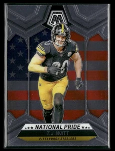 Mosaico Panini 2024 #266 T.J. Watt Pittsburgh Steelers - Imagen 1 de 2