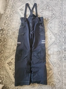 FXR Renegade XC Snowmobile Pants Waterproof Thermal Insulated Black Snow Bibs XL - Bild 1 von 10