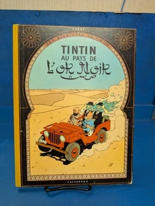 1950 TINTIN AU PAYS DE L'OR NOIR by Herge - SHIPS FREE IN US! - Picture 1 of 9