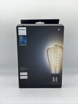 Philips Hue White Ambiance Dimmable Smart Filament ST23 (563908) - New - Image 1 of 4