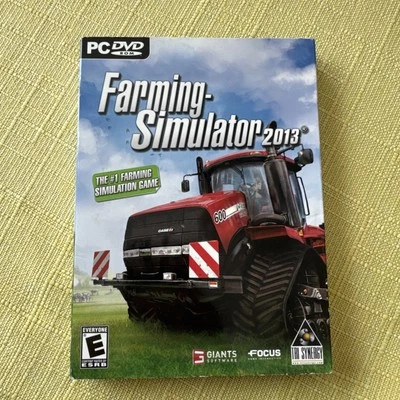 Farming Simulator 2013 PC CD-ROM/Mac juego de computadora con manual y código clave Foto 1 de 4