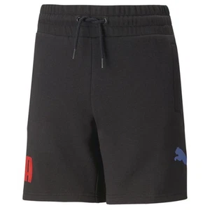 PUMA Power Cat Drawstring Shorts Youth Boys Size 4T  Casual Athletic Bottoms 673 - Picture 1 of 2