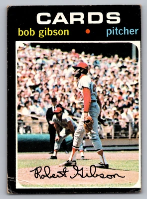 1971 TOPPS #450 БОБ ГИБСОН КАРДИНАЛЫ - Изображение 1 из 3