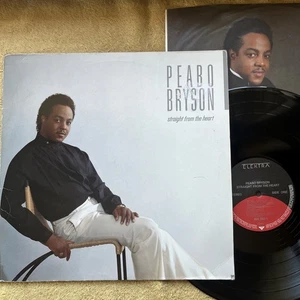 PEABO BRYSON…”STRAIGHT FROM THE HEART”…ELEKTRA 12” Vinyl Lp…(1984)…Ex+ - Picture 1 of 6