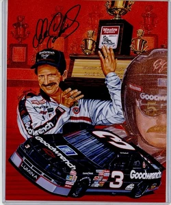 DALE EARNHARDT SR SIGNED 8 x 10 PHOTO NO COA - Picture 1 of 2