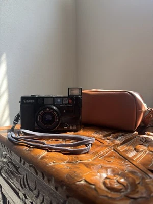 Canon AF35M 35mm Point & Shoot Film Camera, Black, AF35 M - Image 1 of 4