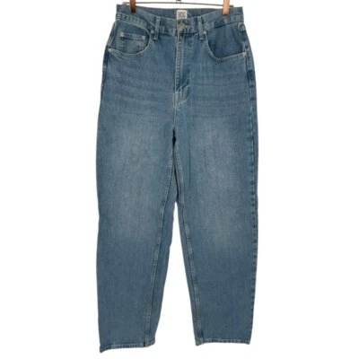 Pantalones de mezclilla BDG Urban Outfitters tiro alto holgados azules talla 30 boho informales Foto 1 de 4