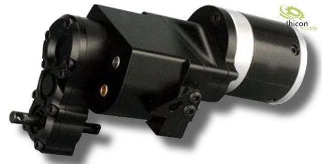 Thicon 1:14 2-Gang-Allradgetriebe Metall 14:1 für 540er Motor 50052 - Bild 1 von 1