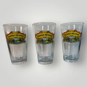 Sierra Nevada Beer Pint Glasses Lot of 3 - Picture 1 of 7