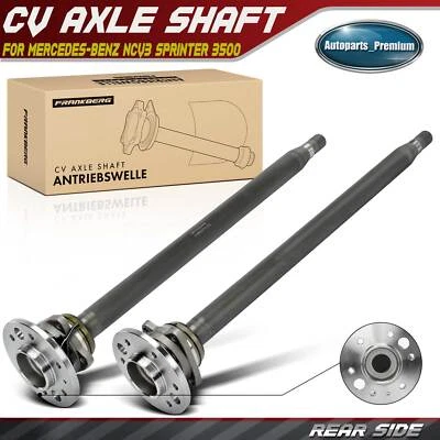 2Pcs Rear Side CV Axle Assembly for Mercedes-Benz Sprinter 3500 2014-2018 NCV3 - Image 1 of 4