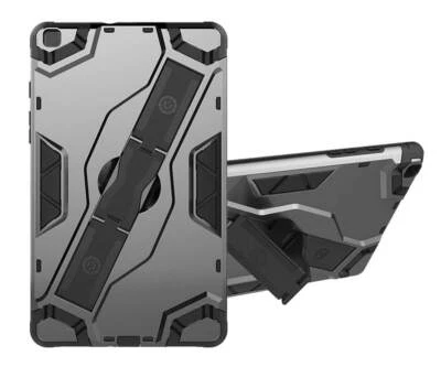 SDTEK Custodia per Samsung Galaxy Tab A8 (8 pollici) 2019 robusta cover grigia