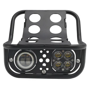 Custom Dual Headlight Front Carrier For Honda Hunter Cab CT125 2020-2024 B2 - Picture 1 of 12