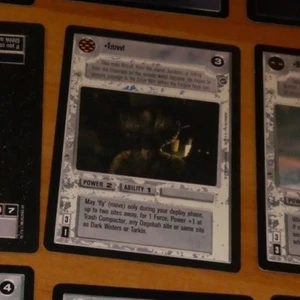 CCG STAR WARS RARE CARD CARTE A NEW HOPE BB Tzizvvt DECIPHER ** - Picture 1 of 2