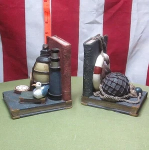 NAUTICAL COLLECTION bookends Heritage Mint 3D statues Starfish & Seagull - Picture 1 of 5