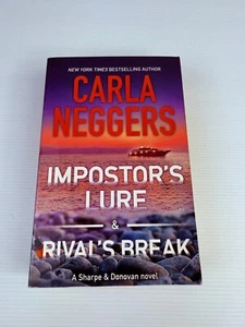 Imposter's Lure & Rival's Break by Carla Neggers Medium Paperback Book - Picture 1 of 9