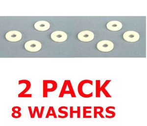 (QTY 2) Pro Boat PRB2288 (8) Nylon Washers 1/8 Hydro SW55 for RC Boat - Picture 1 of 1