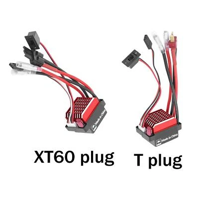 RC Car ESC 60A Replacement Speed Controller for 1/10 RC Model Tank Vehicle - Image 1 of 2