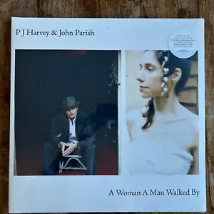 P J HARVEY & JOHN PARISH - A WOMAN A MAN WALKED BY NEW VINYL LP / 180G /gatefold - Picture 1 of 4