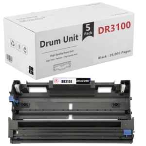 5 Drum Unit Compatible With Brother BDR3100 HL5270 HL5280DW HL5240 HL5250DN - Afbeelding 1 van 7