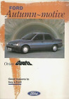 Ford Orion Quartz Limited Edition Autumn 1991 UK Market Single Sheet Brochure