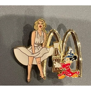 Prendedor coleccionable Hechicero Mickey Mouse, Marilyn Monroe, Coca-Cola y McDonald's - Imagen 1 de 6