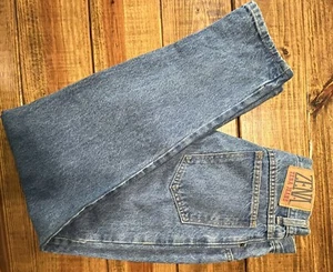 Jeans denim Zena vita alta vintage anni 80 taglia 11 *leggi descrizione* made in USA - Foto 1 di 11