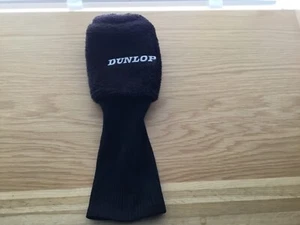 Dunlop Golf Head Cover - X-Wood - Black - Faux Fur Style - Picture 1 of 5