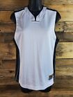 Eastbay Jersey YM White & Black Chest 34" Length 22"