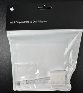GENUINE Apple Mini DisplayPort to DVI Adapter MB570Z/A - NEW - Picture 1 of 4