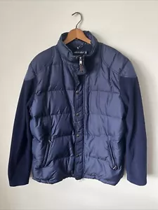 Polo Golf Ralph Lauren Down Puffer Crewneck Navy Puffer Jacket Coat Fleece XL - Picture 1 of 17
