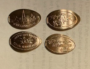 Elongated Penny LOT Lefty's, San Francisco, CA Kalifornien, Kupfer, C501075 - Bild 1 von 1