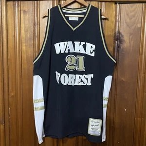 Sz 54 TIM DUNCAN WAKE FOREST Headmaster Series Basketball Jersey Mens - Picture 1 of 12