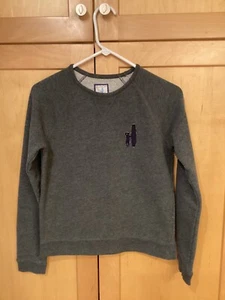 johnnie-O Boy’s Surfer Logo Cotton/Polyester Sweatshirt Size 12-Gray EUC - Picture 1 of 6